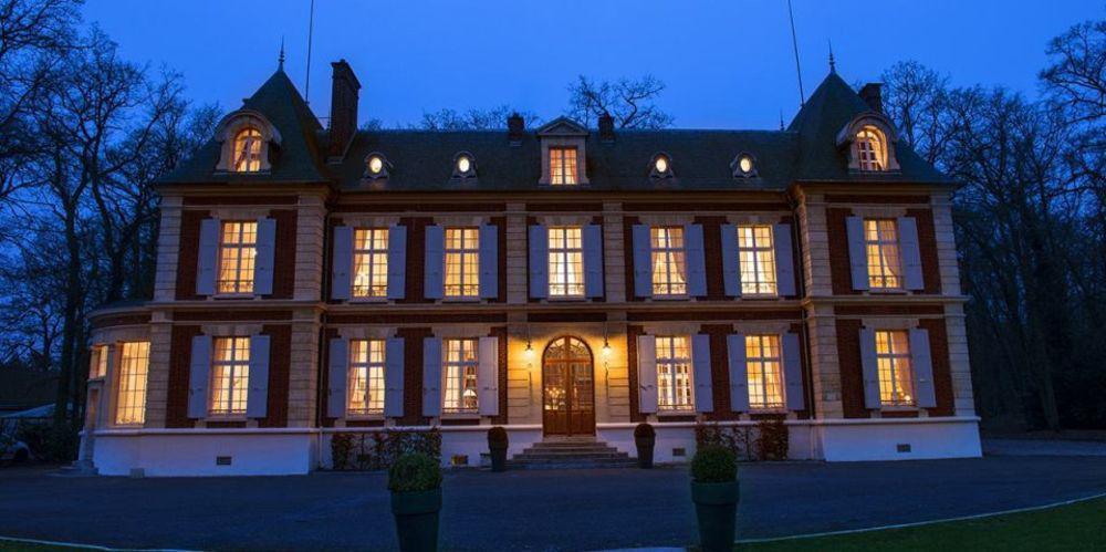 Hotel Chateau De L'Hermitage Pontoise Buitenkant foto